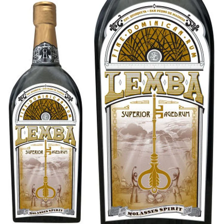 Lemba Rum Superior Aged bottle