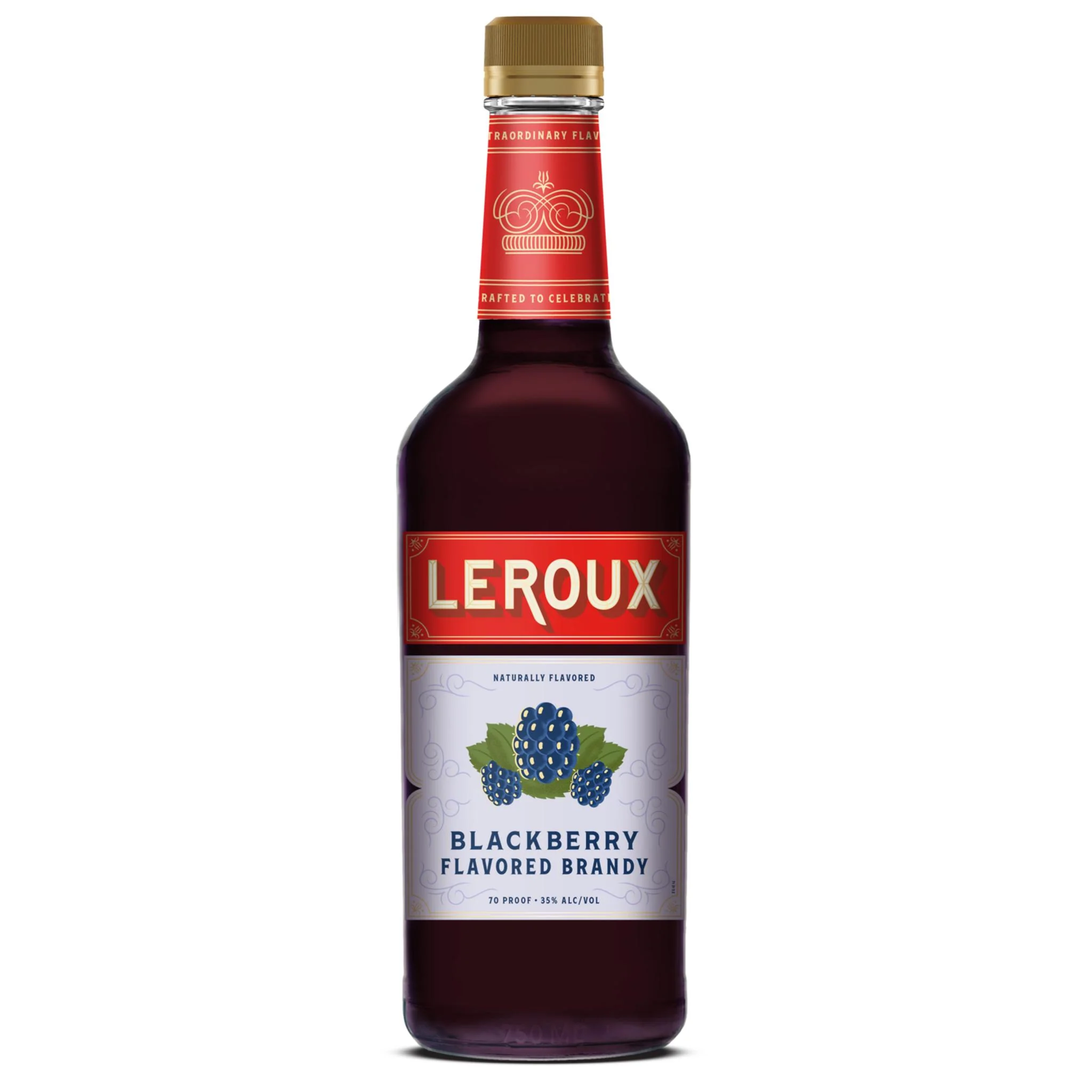 Leroux Blackberry Brandy bottle