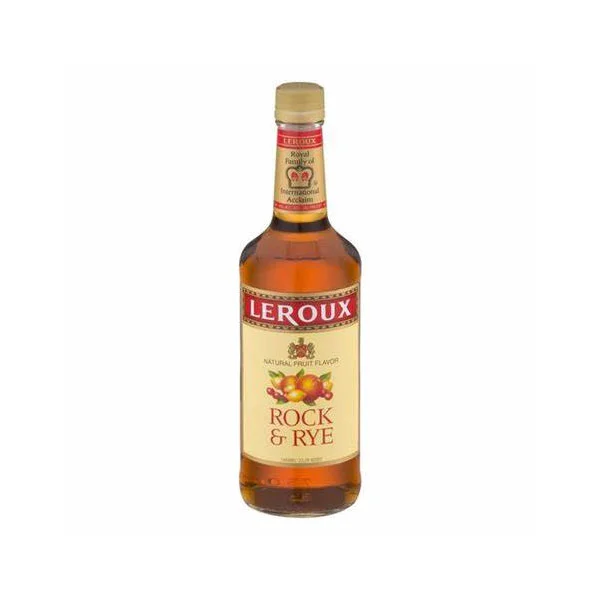 Leroux Rock And Rye bottle