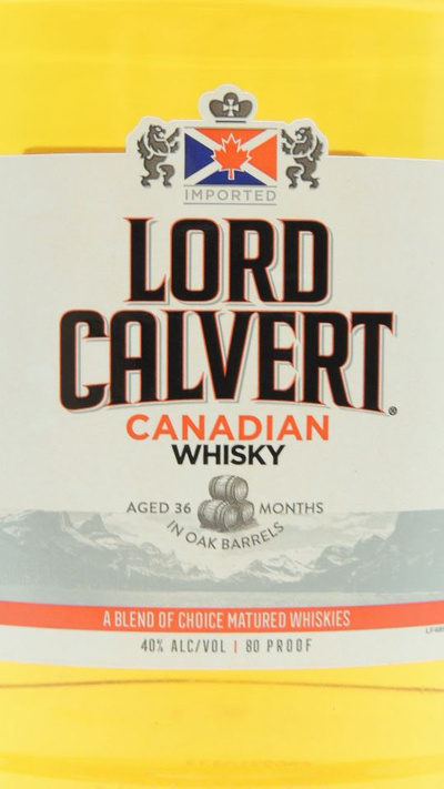 Lord Calvert bottle
