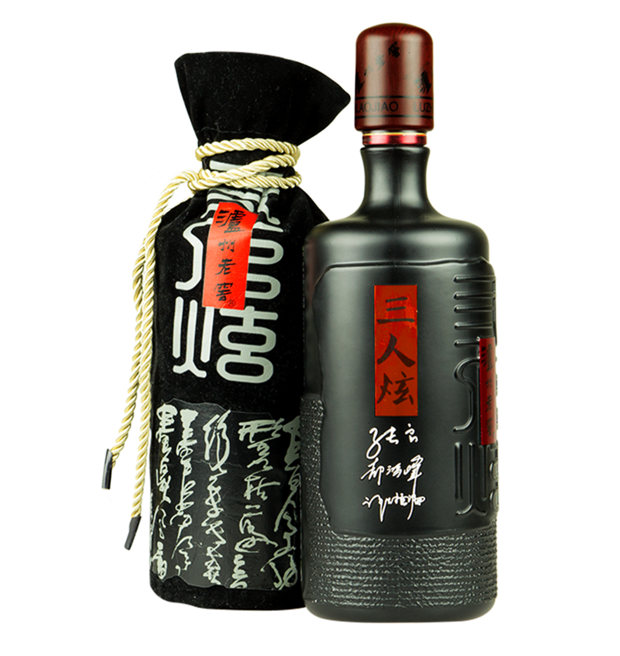 Luzhou Laojiao Sanrenxuan bottle