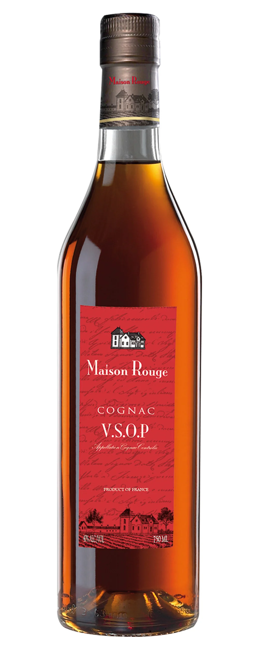 Maison Rouge Vsop Cognac bottle