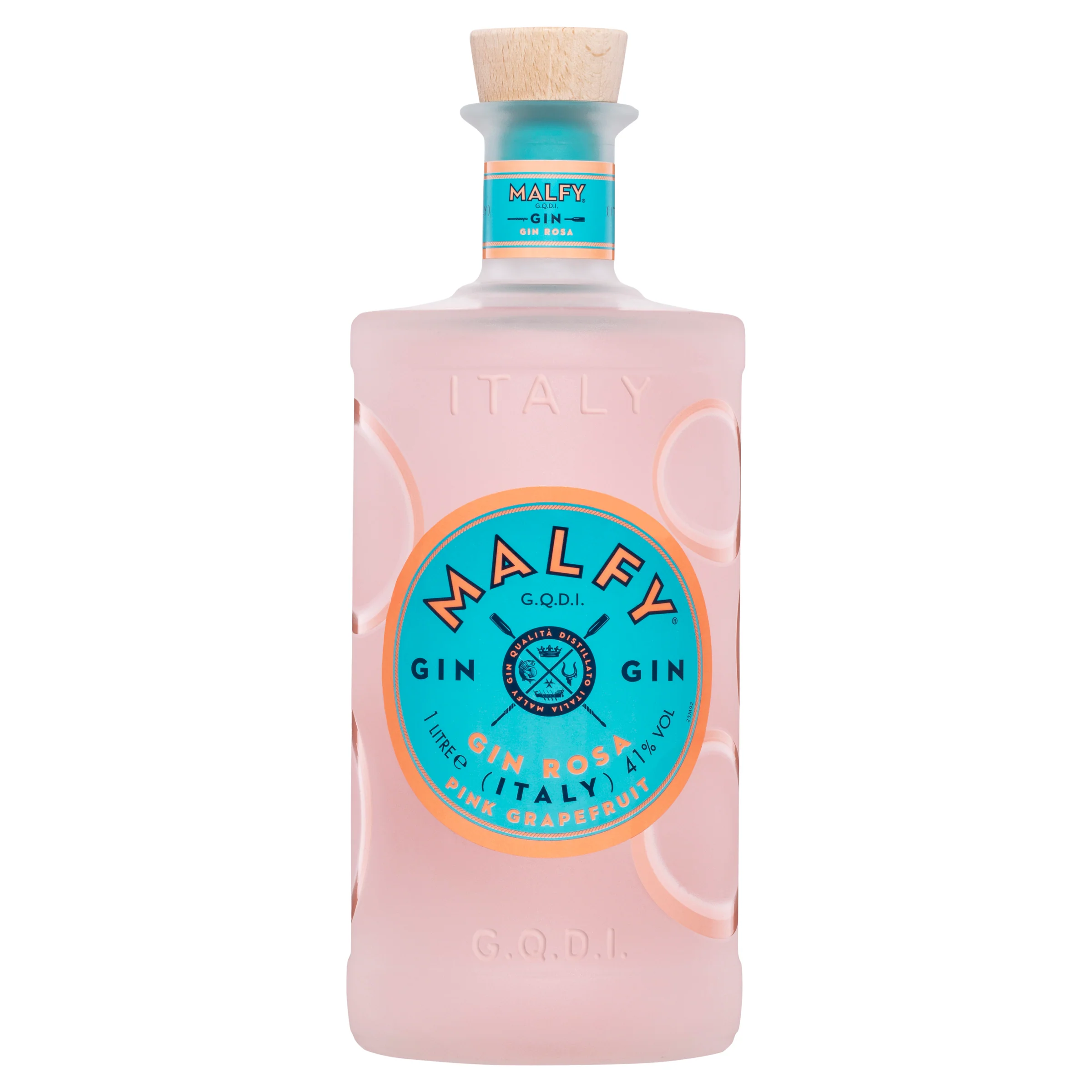 Malfy Rosa Grapefruit Flavored Gin bottle