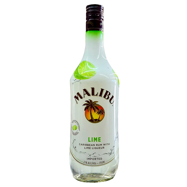 Malibu Lime bottle