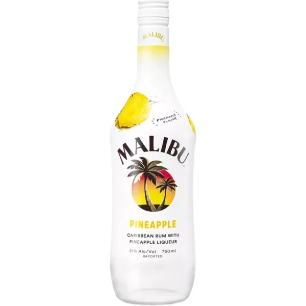 Malibu Pineapple bottle