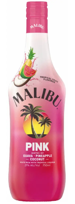 Malibu Pink bottle