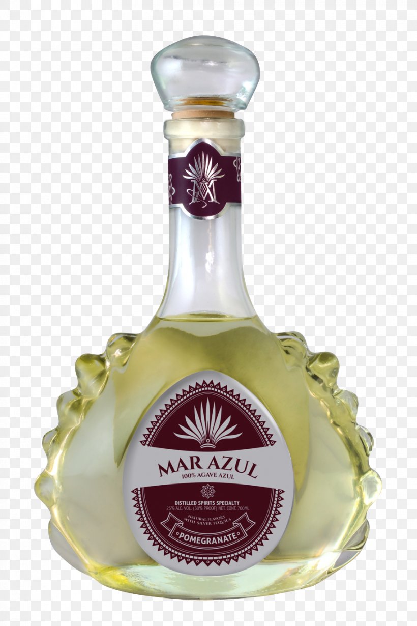 Mar Azul Pomegranate Tequila bottle