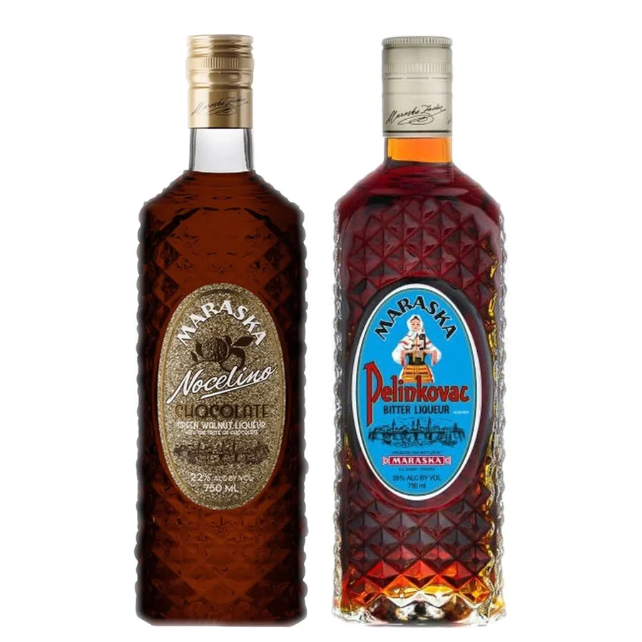 Maraska Nocelino Chocolate Liqueur bottle
