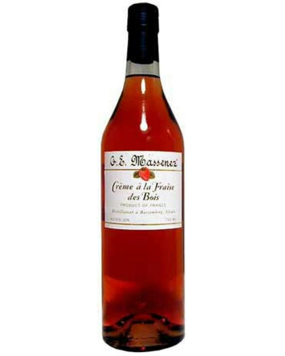 Massenez Creme A La Frais De Bois bottle