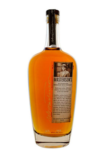 Mastersons 10Yr Straight Rye bottle