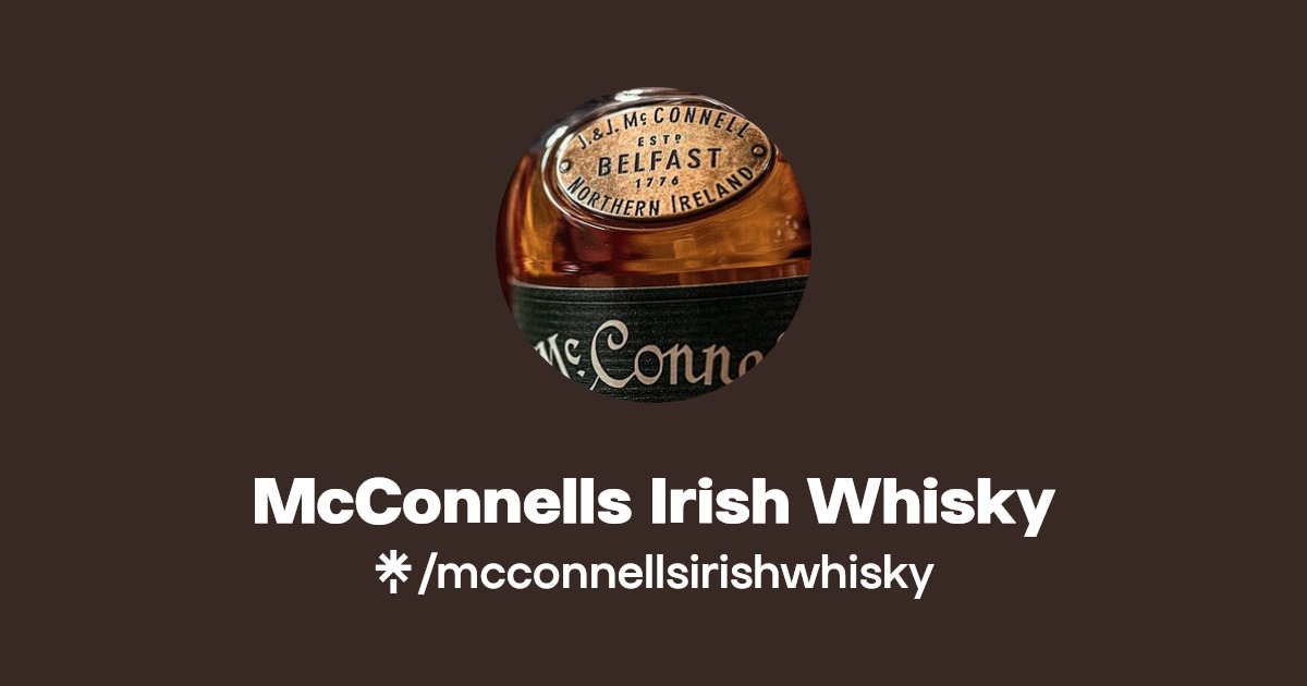 Mcconnells Old Irish Whisky - Use Code 915380 bottle
