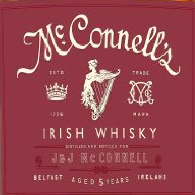 Mcconnells Sherry Cask Finish Irish Whiskey Disco bottle
