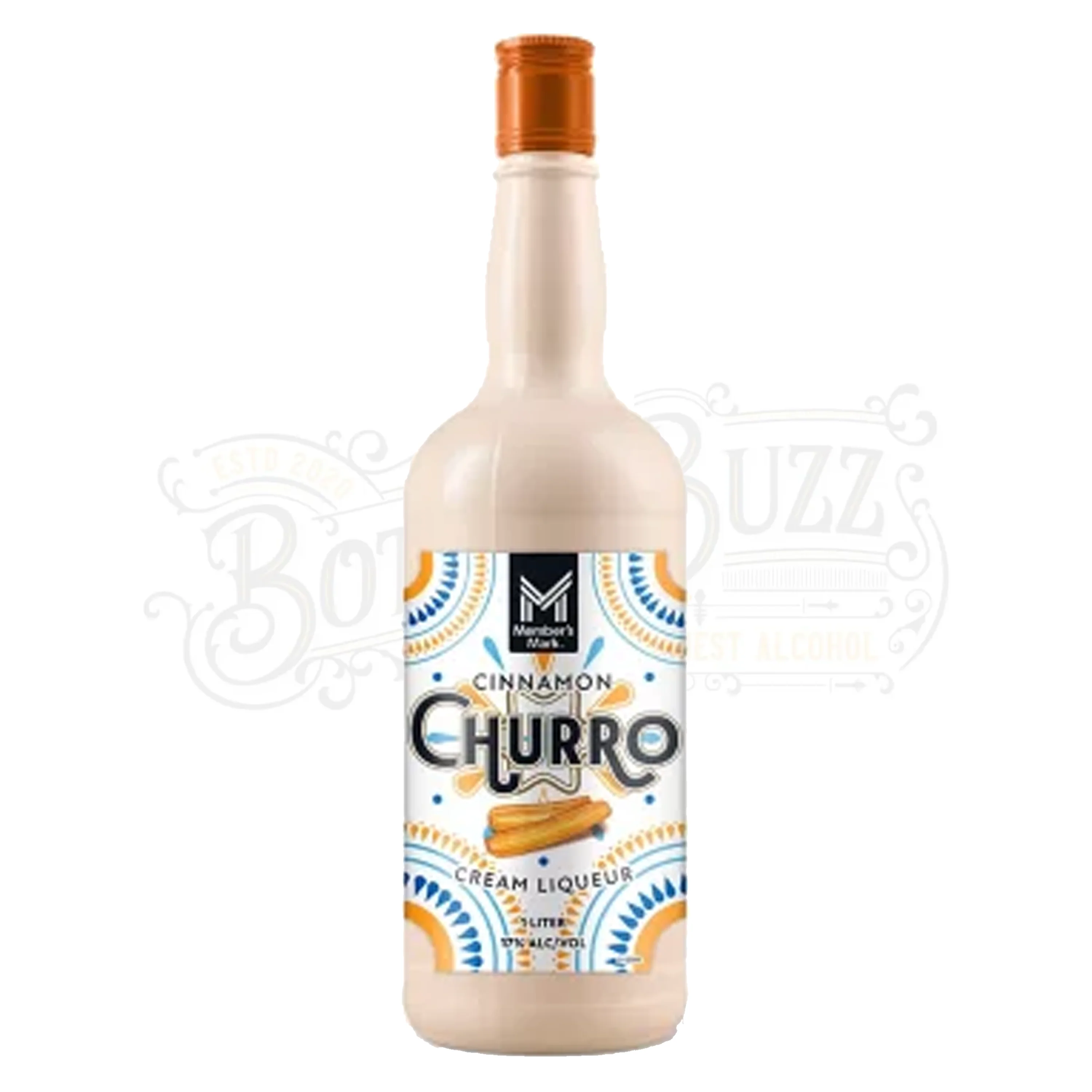 Members Mark Cinnamon Churro Cream Liqueur bottle