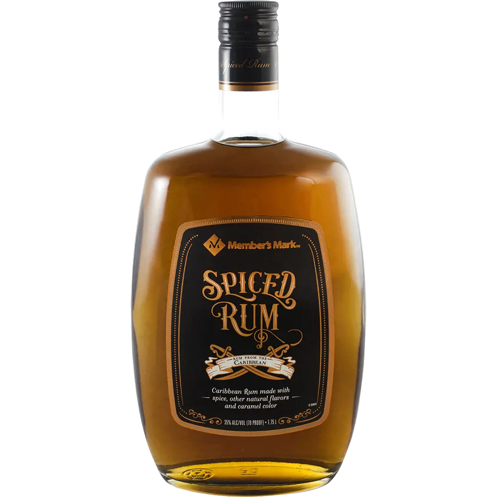 Members Mark Spiced Rum bottle