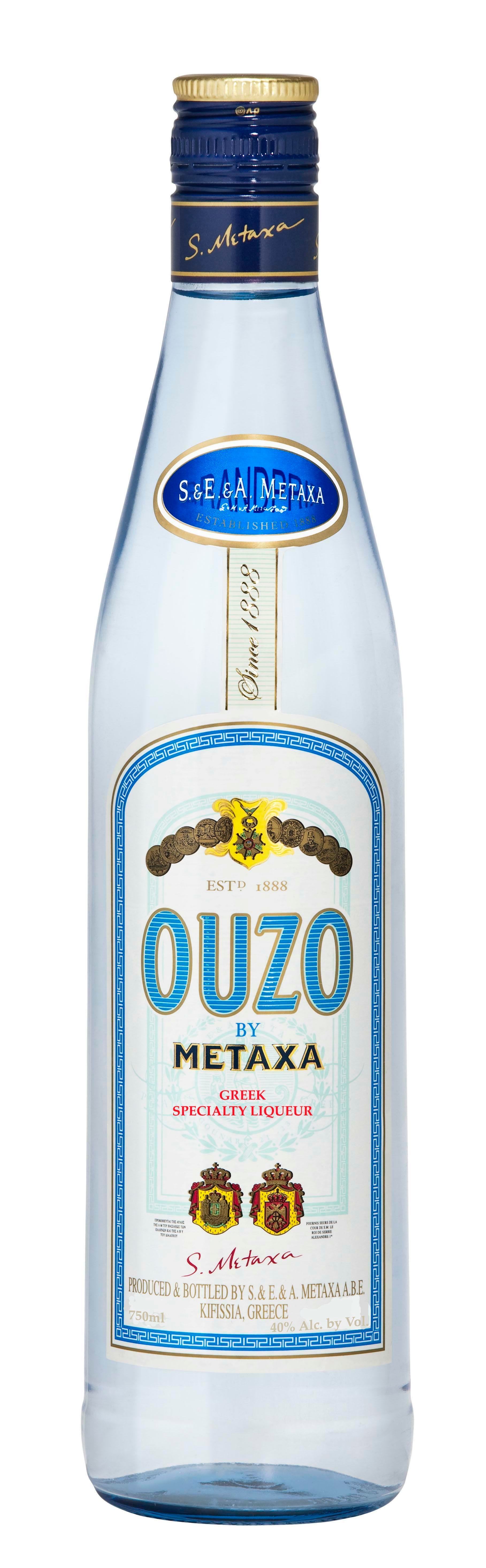 Metaxa Ouzo bottle