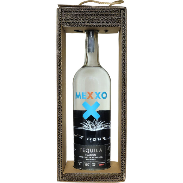 Mexxo Blanco Tequila bottle