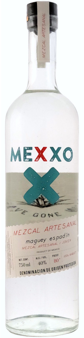 Mexxo Mezcal bottle