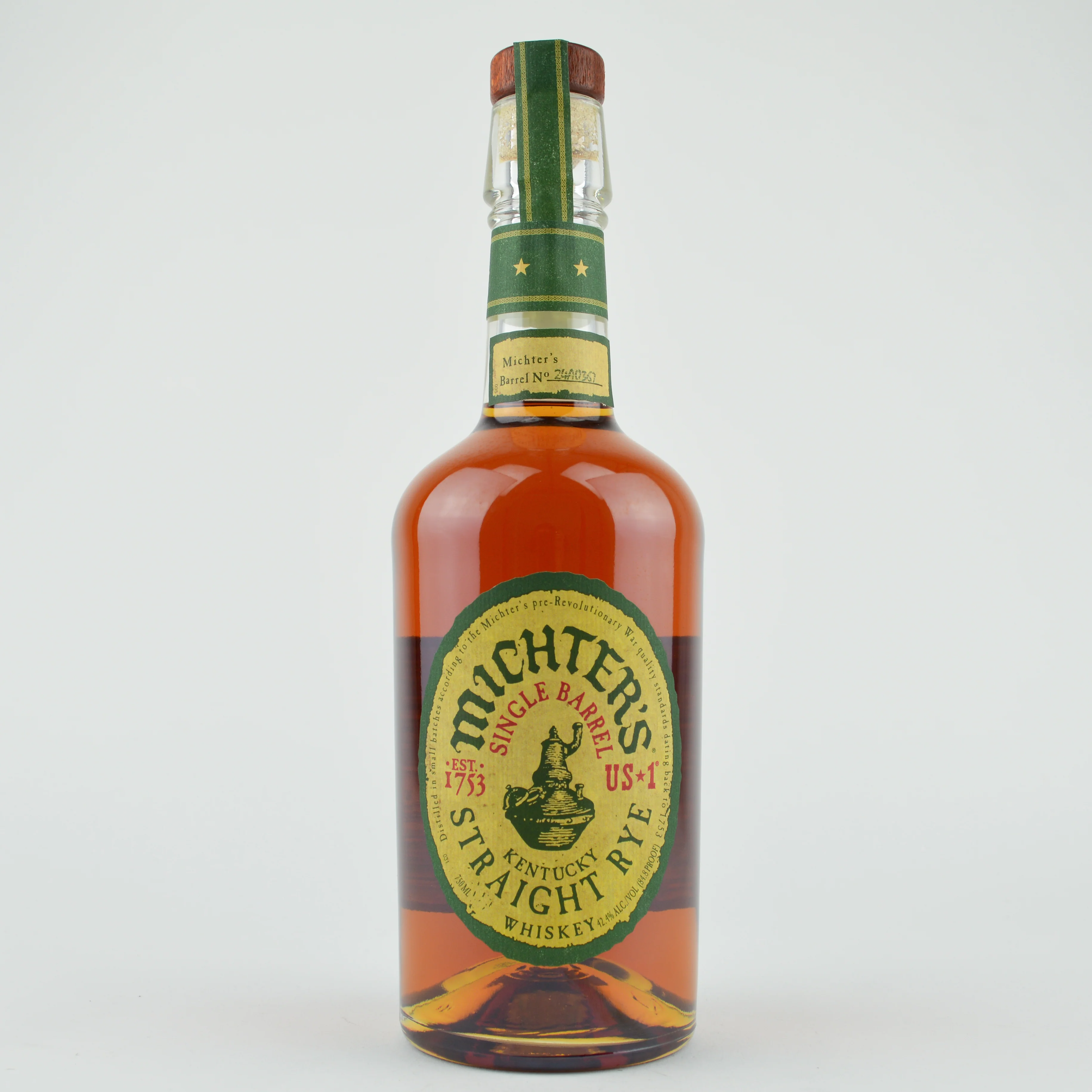 Michters Us*1 Kentucky Straight Single Barrel Rye bottle