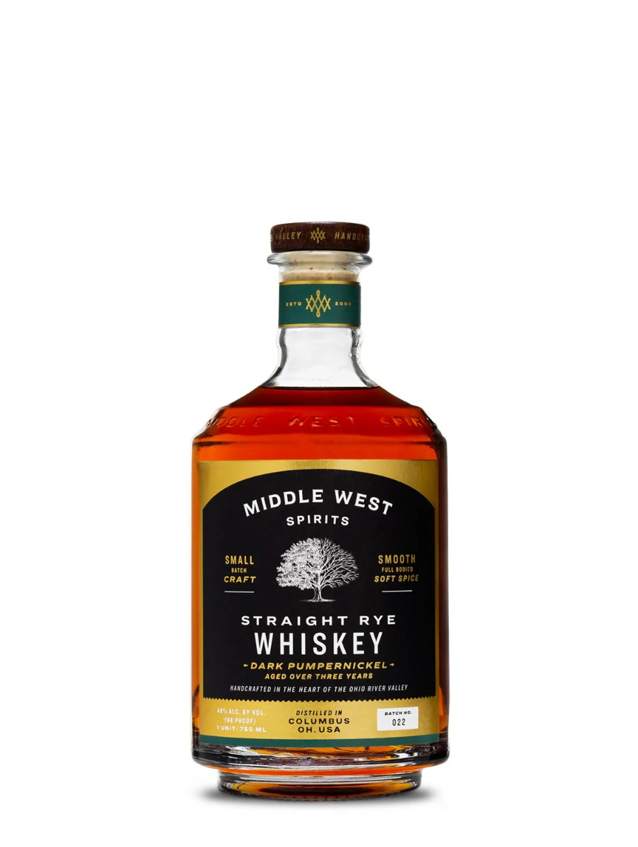 Middle West Spirits Dark Pumpernickel Rye bottle