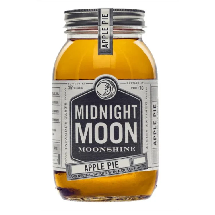 Midnight Moon Apple Pie Moonshake Mini bottle