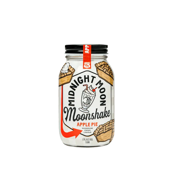 Midnight Moon Apple Pie Moonshake bottle