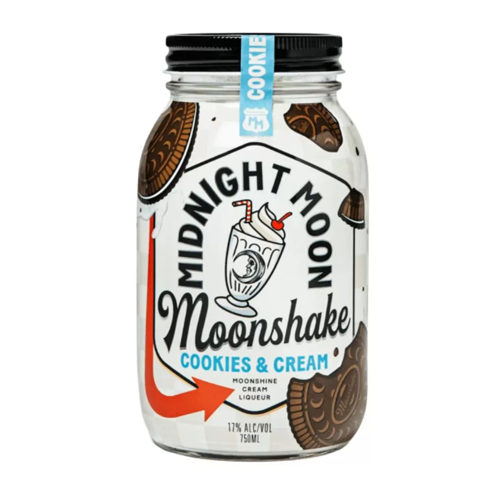 Midnight Moon Cookies & Cream Moonshake Mini bottle