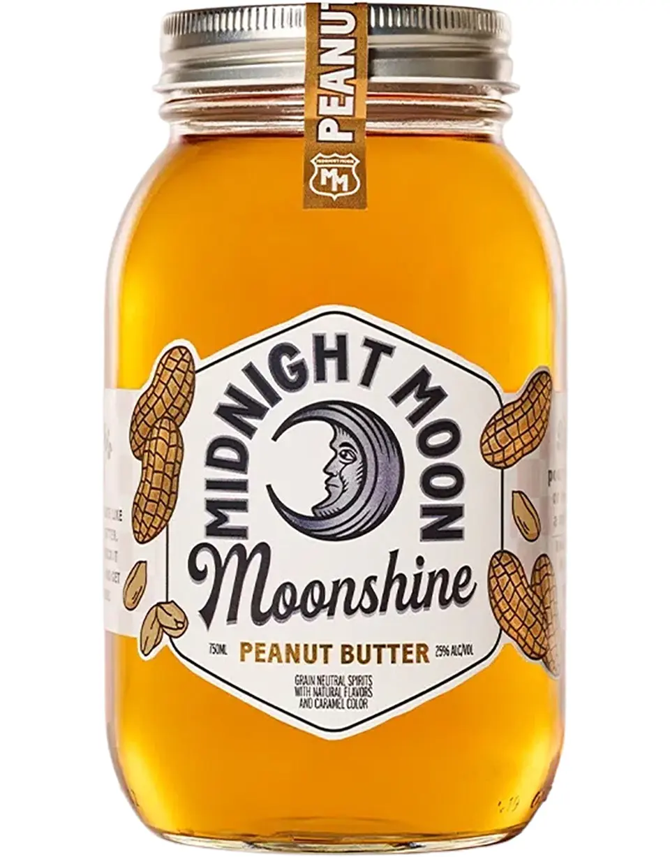Midnight Moon Peanut Butter Moonshine Mini bottle