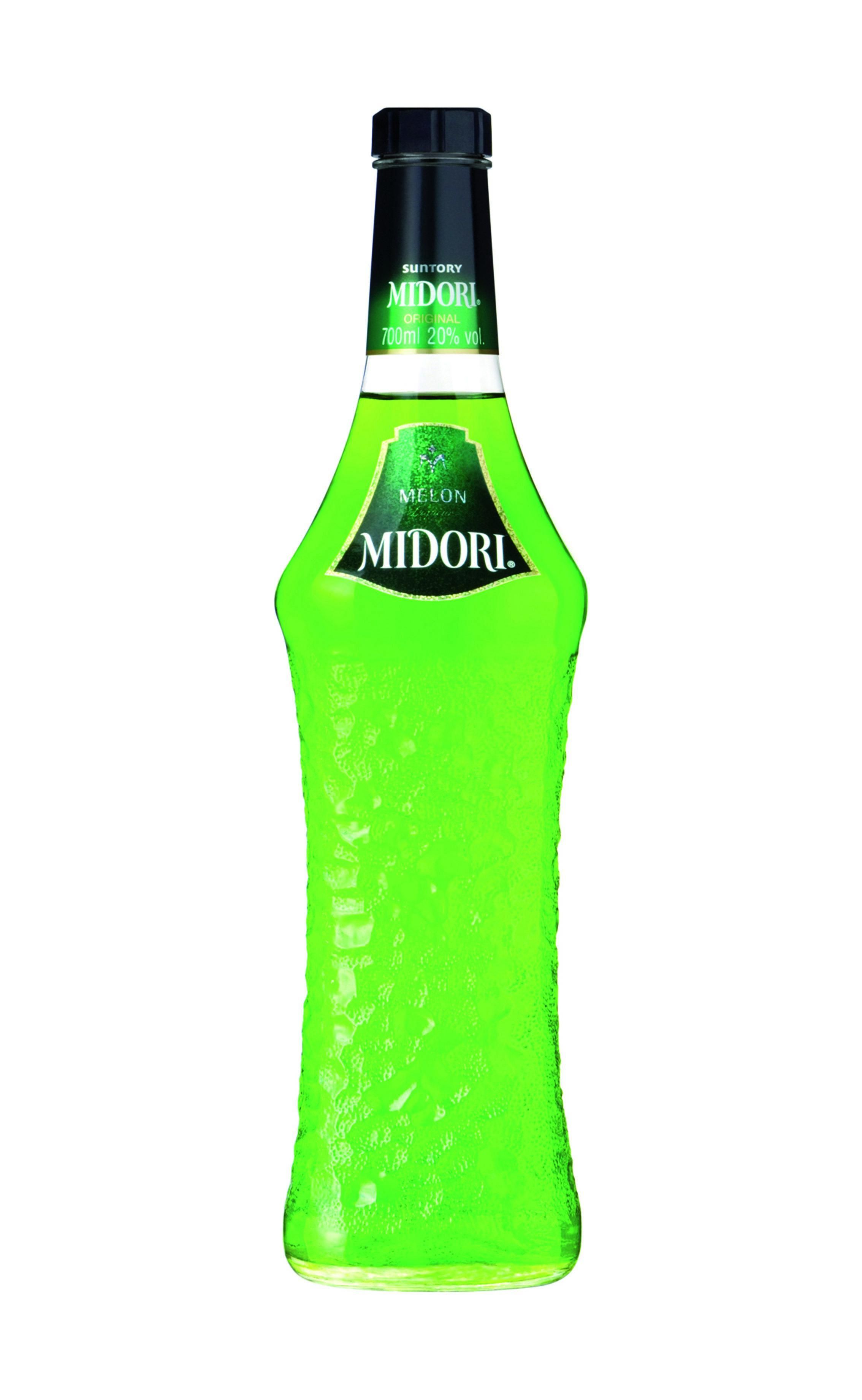 Midori Melon Liqueur bottle
