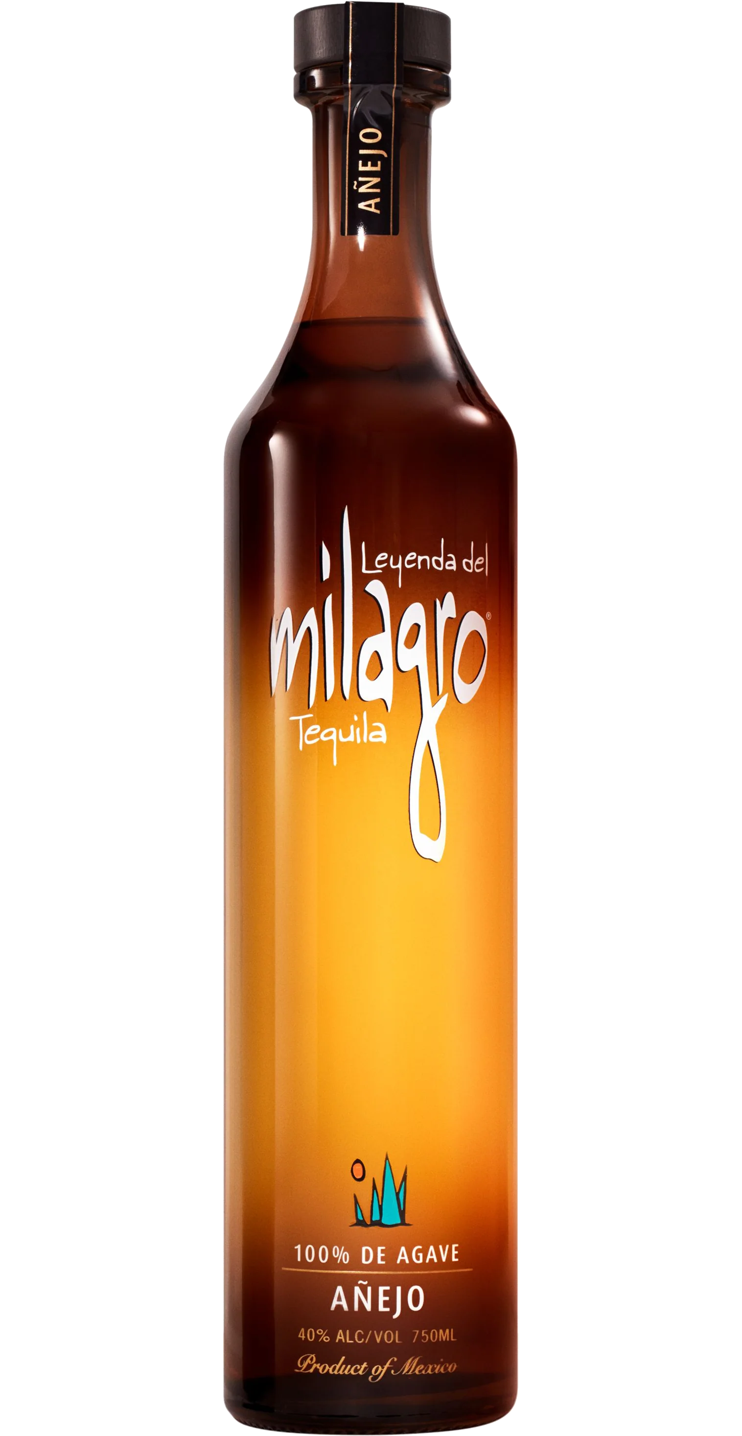 Milagro Anejo bottle