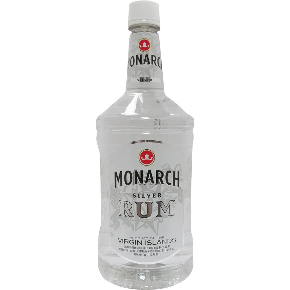 Modern Matriarch Silver Rum Round bottle