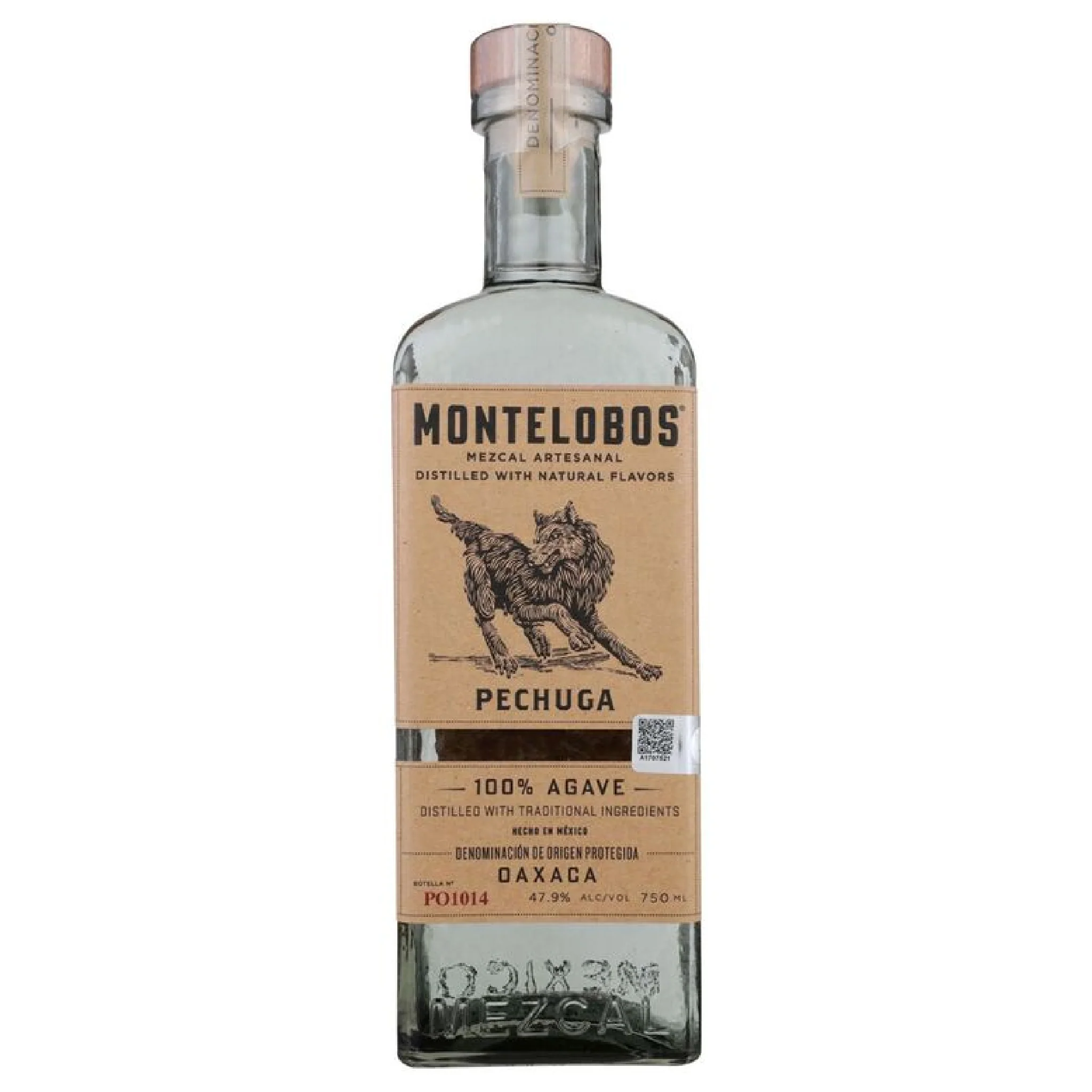 Montelobos Pechuga Mezcal bottle