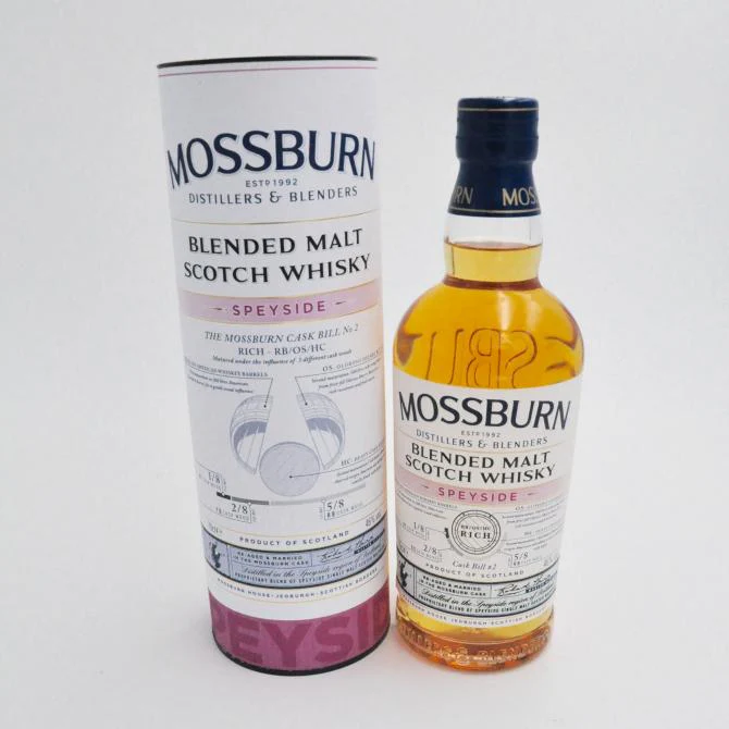 Mossburn Macduff Single Malt Scotch Whisky bottle