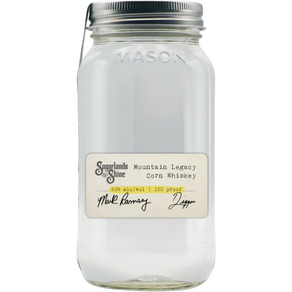 Mountain Legacy Corn Whiskey bottle