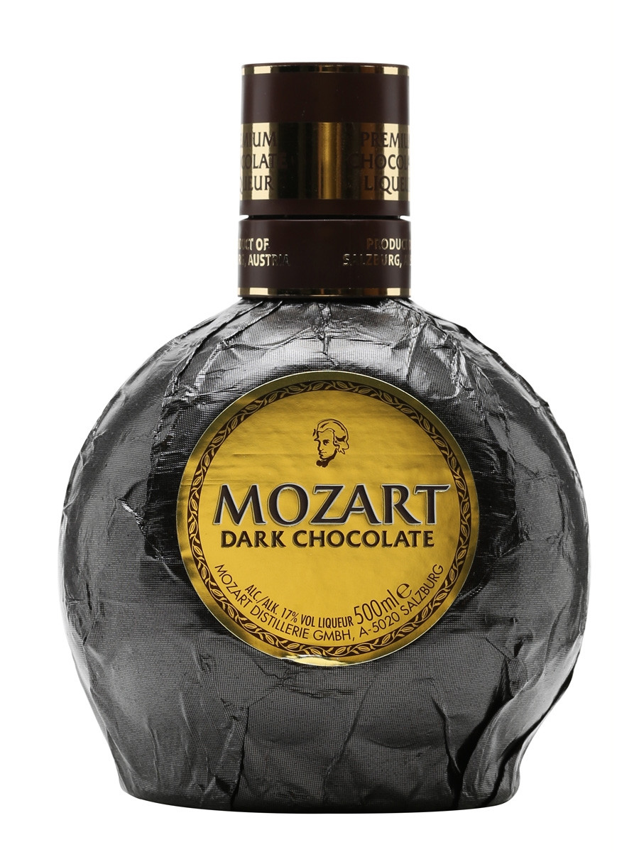 Mozart Dark Chocolate Liqueur bottle