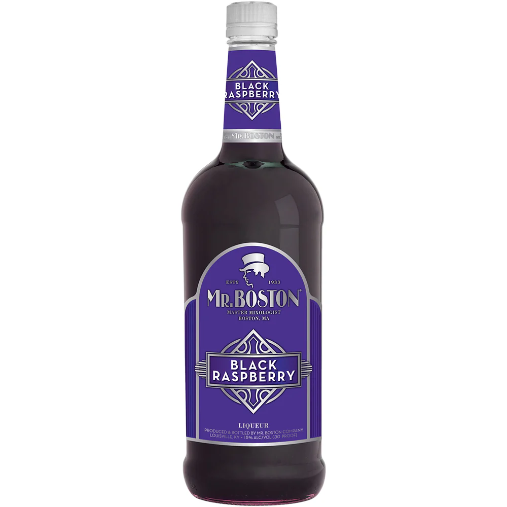 Mr Boston Black Raspberry bottle