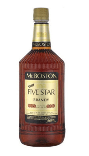 Mr Boston Ginger Brandy bottle