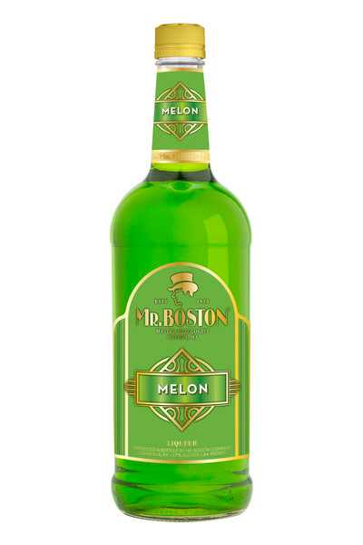 Mr Boston Melon bottle