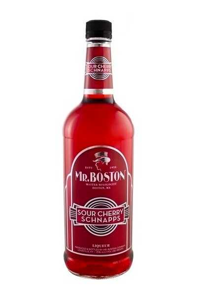 Mr Boston Sour Cherry bottle