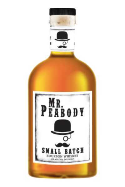 Mr. Peabody Small Batch Bourbon Whiskey bottle