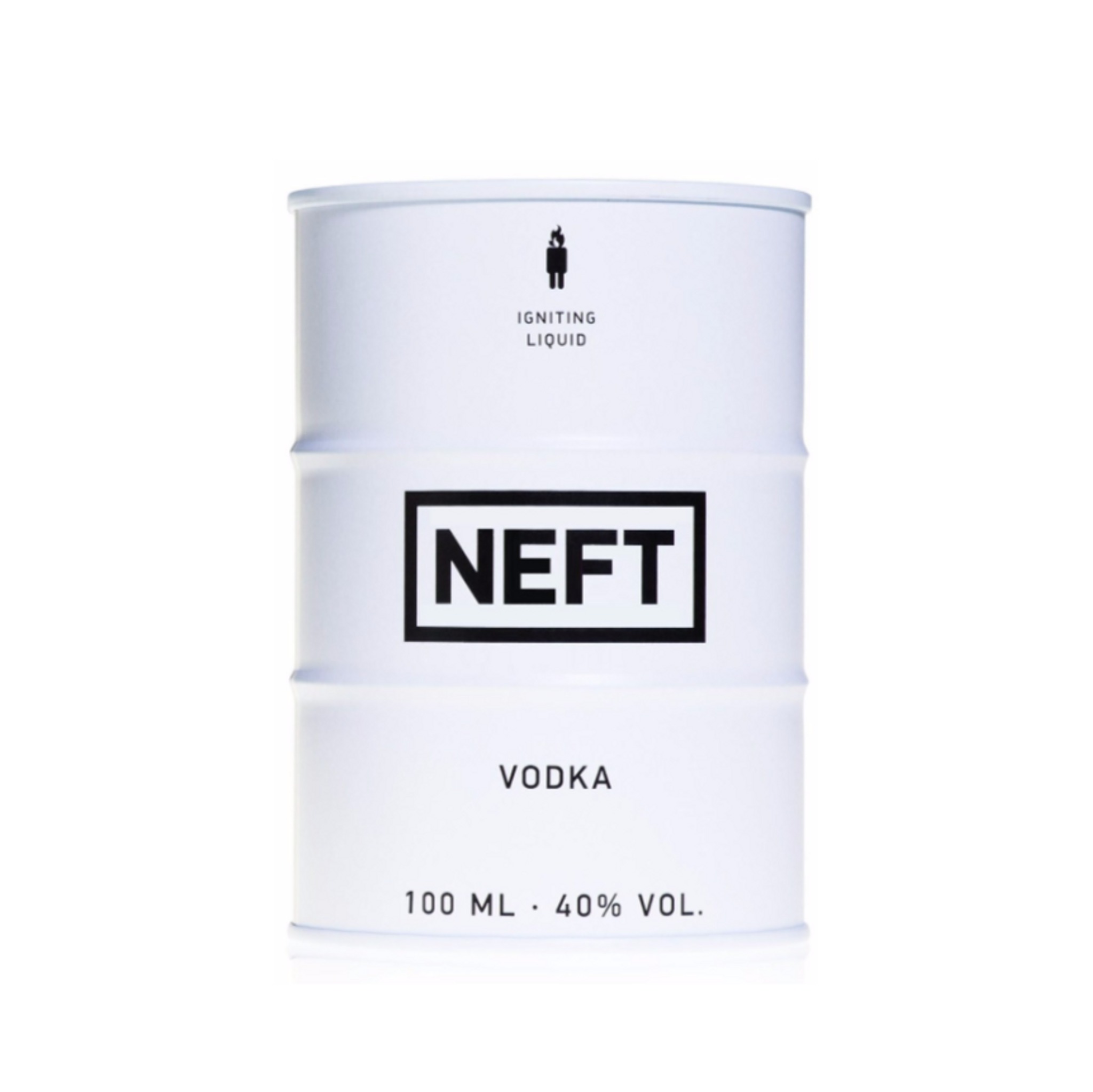 Neft Vodka White bottle