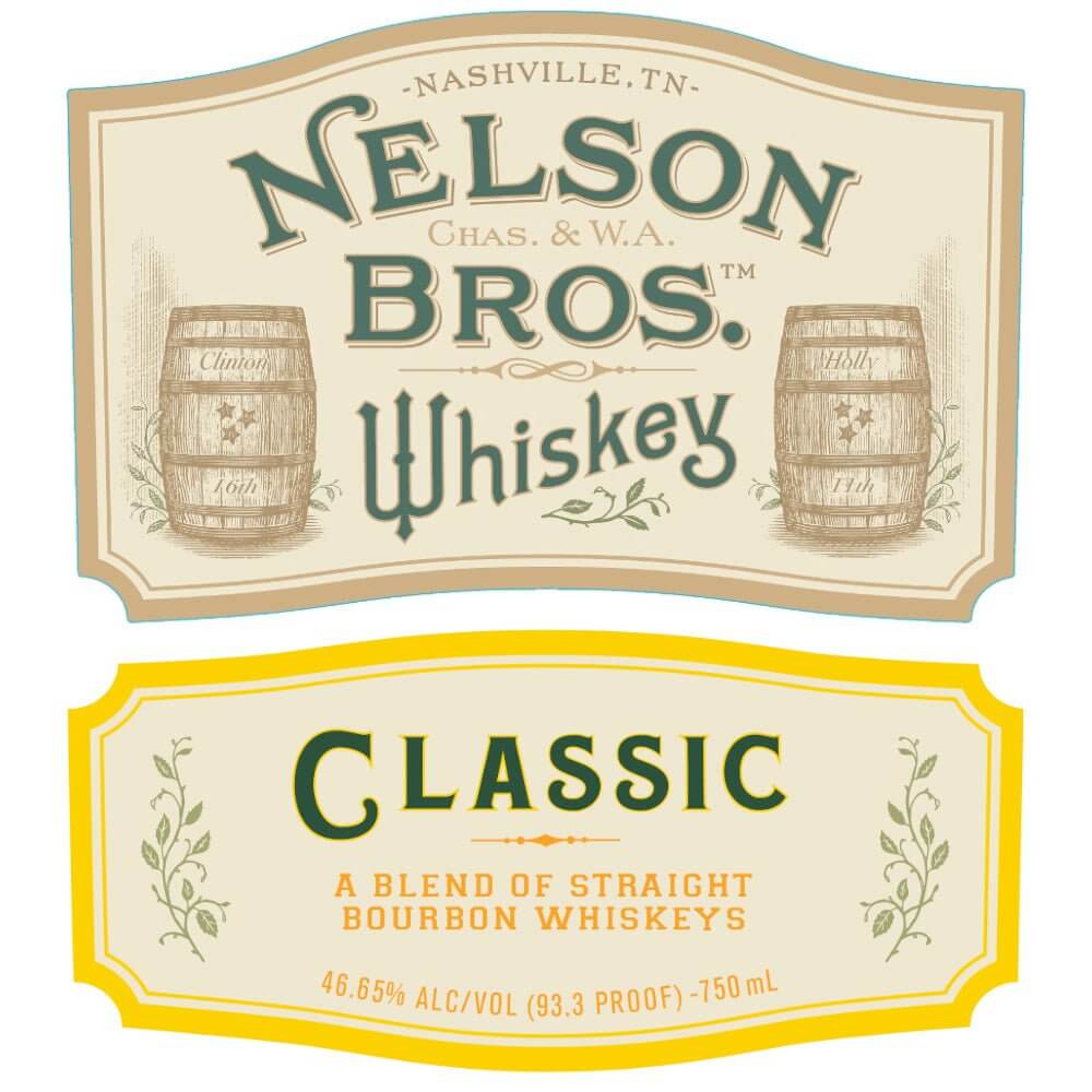 Nelson Bros Classic Whiskey bottle