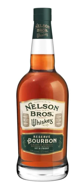 Nelson Bros Whiskey Reserve Bourbon bottle