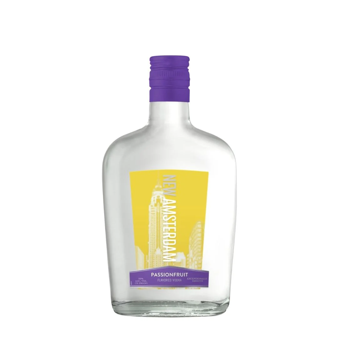 New Amsterdam Passion Fruit Flavored Vodka bottle