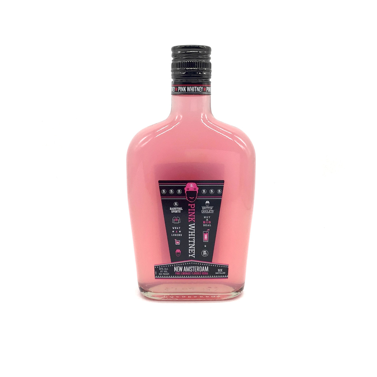 New Amsterdam Pink Whitney Pet bottle