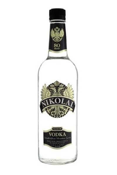 Nikolai Vodka bottle