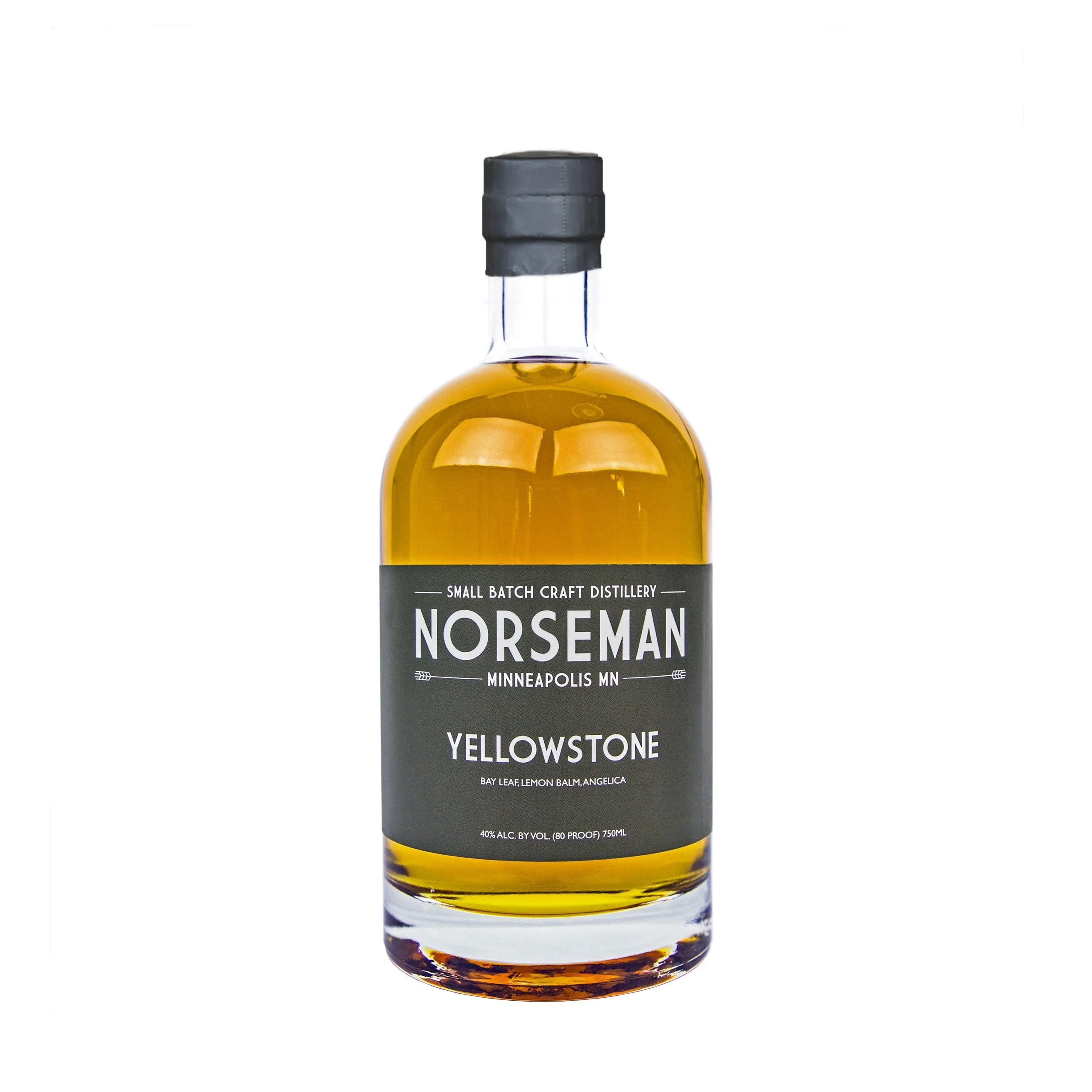 Norseman Distillery Yellowstone Liqueur bottle
