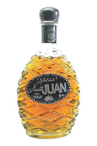 Number Juan Extra Anejo bottle