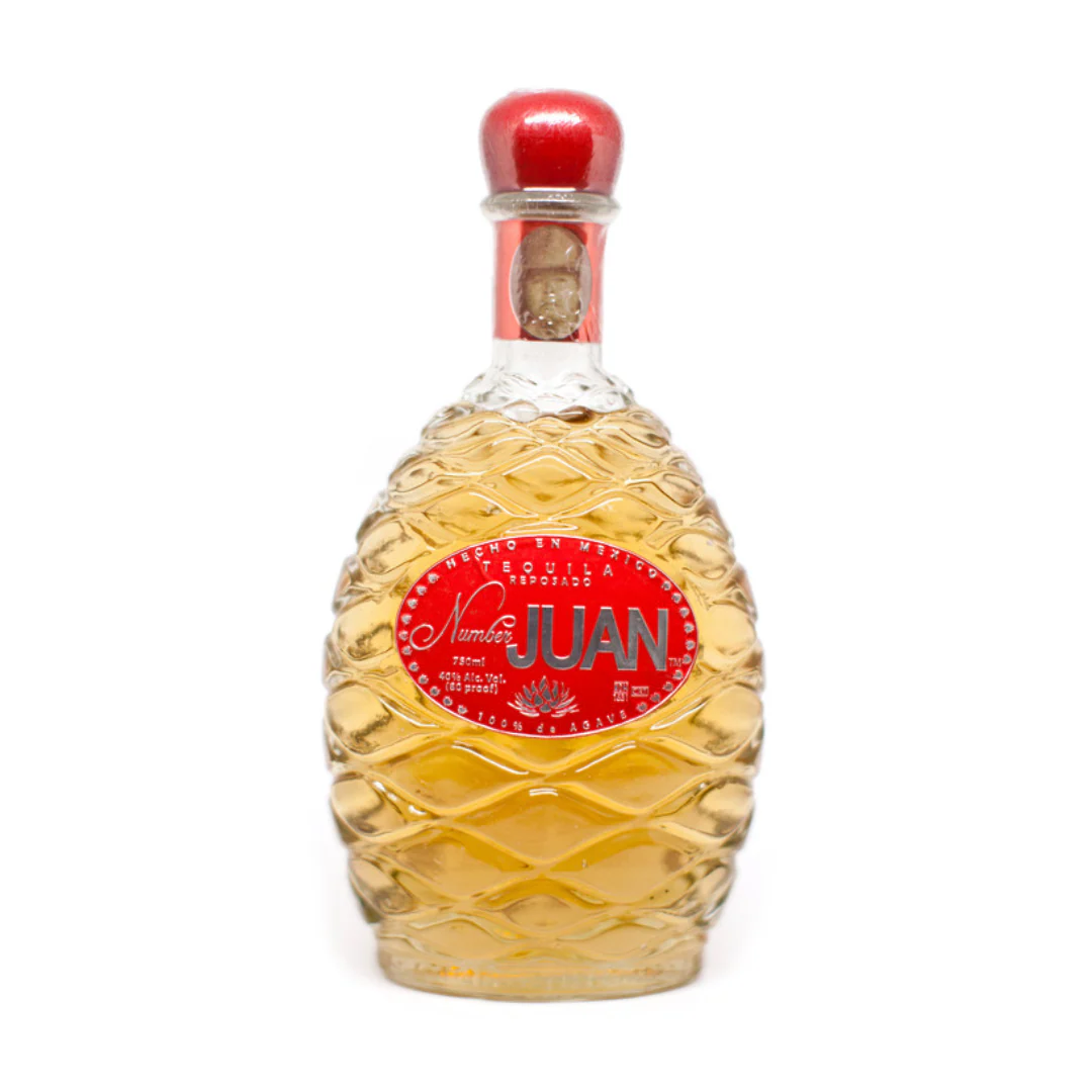 Number Juan Reposado bottle