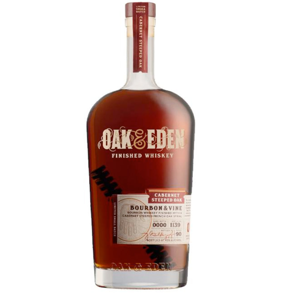 Oak & Eden Bourbon & Vine bottle