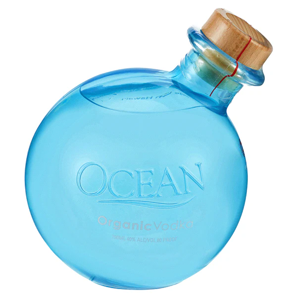 Ocean Organic Vodka bottle